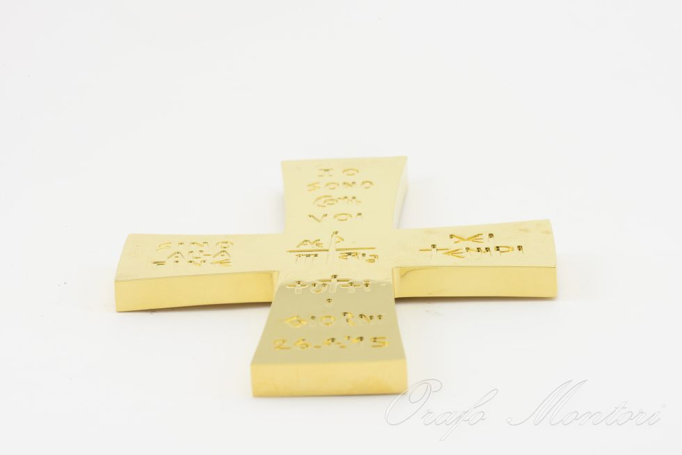 croce in ottone