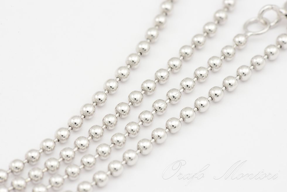 Catenina palline 2mm